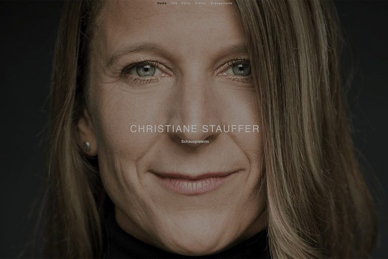Christiane Stauffer – Schauspielerin